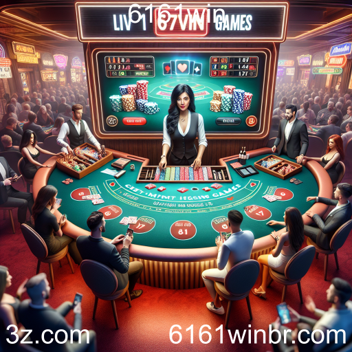 A Emoção dos Jogos Ao Vivo na 6161win